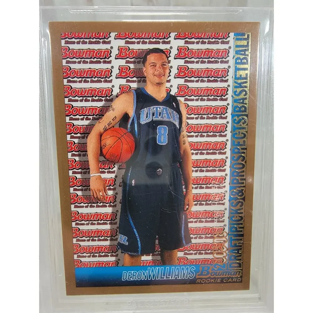2005-06 Bowman Draft Picks & Prospects Deron Williams #159 Gold (RC) Beckett 8.5